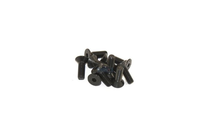 Flat Head Screw Set M5x14mm (10Pcs)