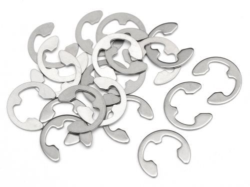 E clip E-7HD - Stainless steel (20Pcs)