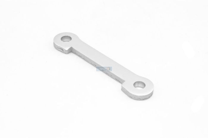 Baja Buggy Front Lower Hinge Pin Brace - Silver