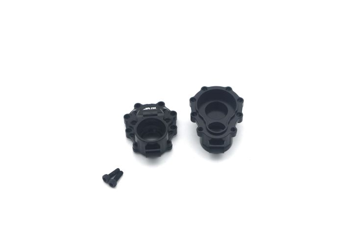 Atop Rc Traxxas TRX-4 Alloy Rear Gate Bridges - Black