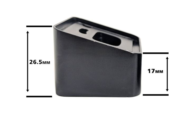 Team RCMZ 'Alloy' Angled Isolator Block