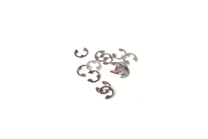 E-clip 2.5mm silver