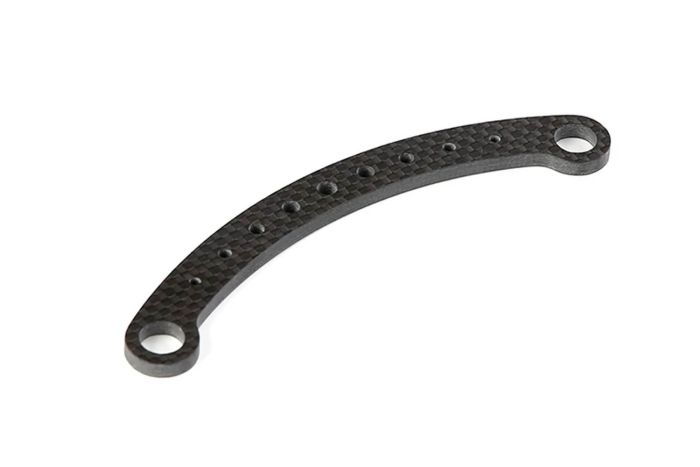 Rovan 5mm Steering Ackerman Plate - Carbon