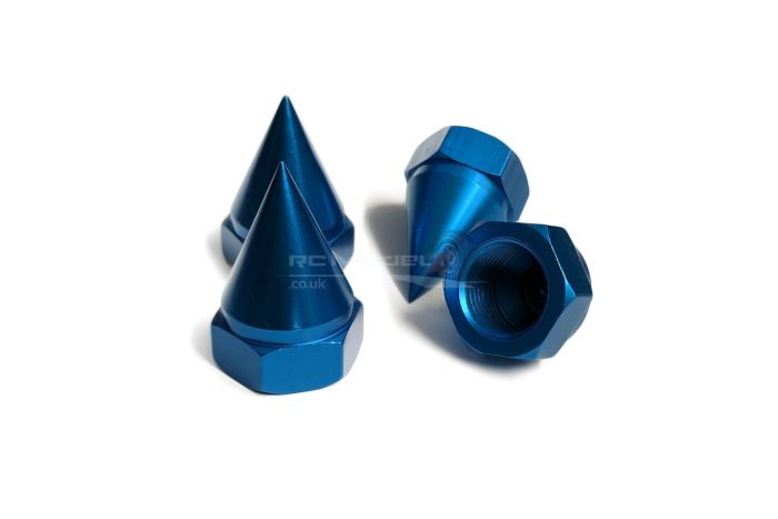 Blue Spiked Wheel Nuts for 30DNT