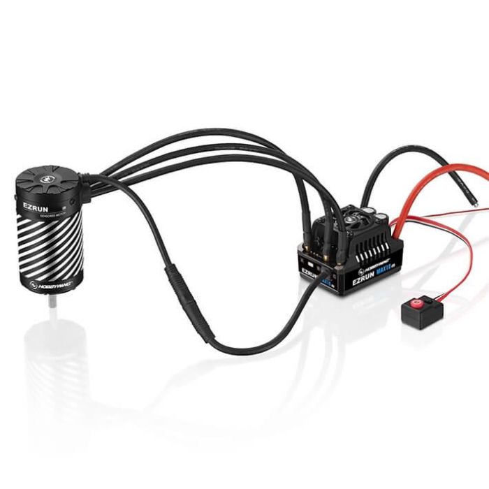 Hobbywing Combo MAX10 G2 80A ESC 3652SD 3300kV BLK G3 Motor