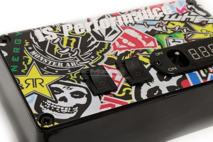 JS Performance 5ive-T Battery Box Sticker Bombed