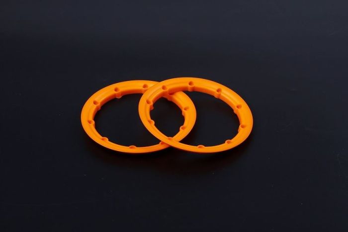 Rovan Outer beadlocks - Orange (2pc)