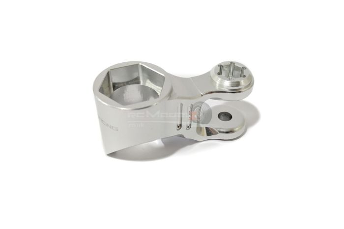 FID Dragon Hammer Steering Servo Saver Lower Half - Silver