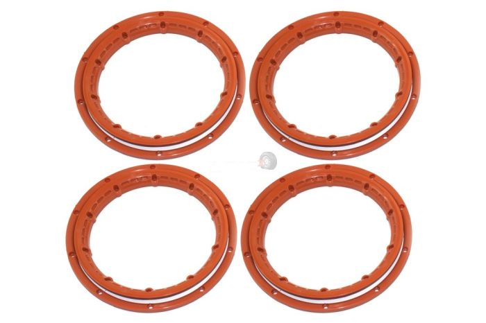 KM Heavy Duty Beadlock Set Inner & Outer - Orange