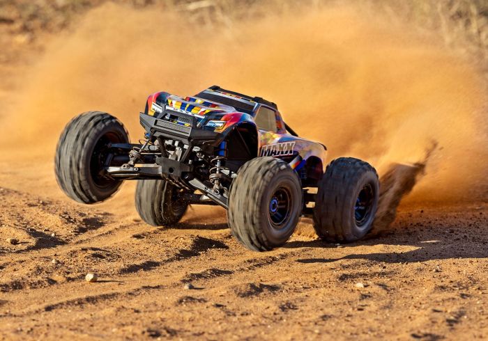 Traxxas Maxx Red 1:10 4WD Brushless Electric Monster Truck (WIDEMAXX)