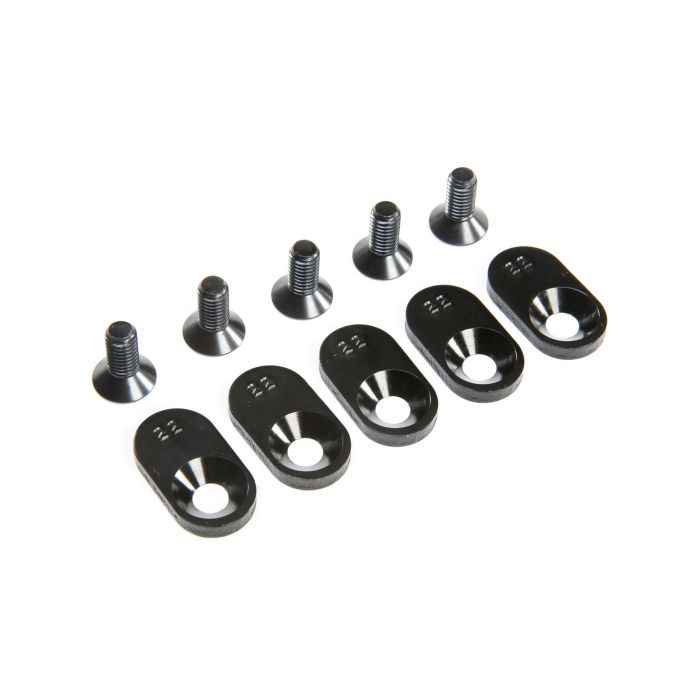 Losi Engine Mount Inserts & Screws, 22T: 5ive-T 2.0