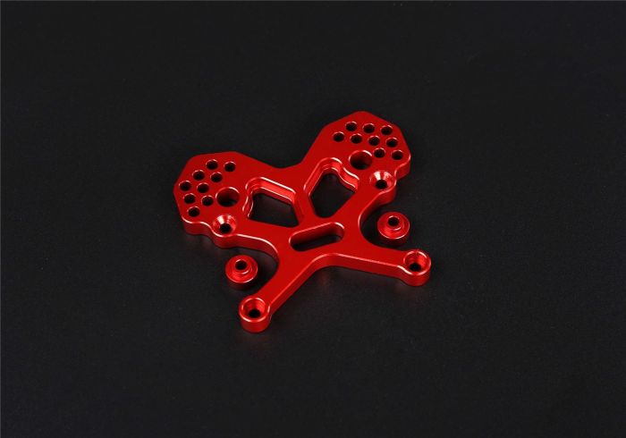 Rovan Alloy Front Shock Tower Red for Baja