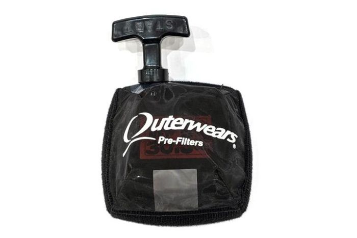 Outerwears R/C Pullstart Pre-Filter - Black