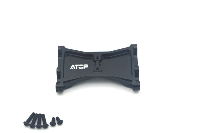 Atop Rc Traxxas TRX4 Alloy Rear Chassis Cross Member - Black