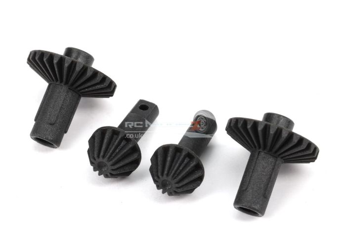 Traxxas Ring gear, differential (2)/ pinion gear, differential (2)