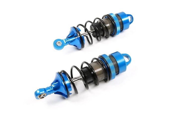 Rovan F5 CNC Alloy Shock Absorbers Pair - Blue