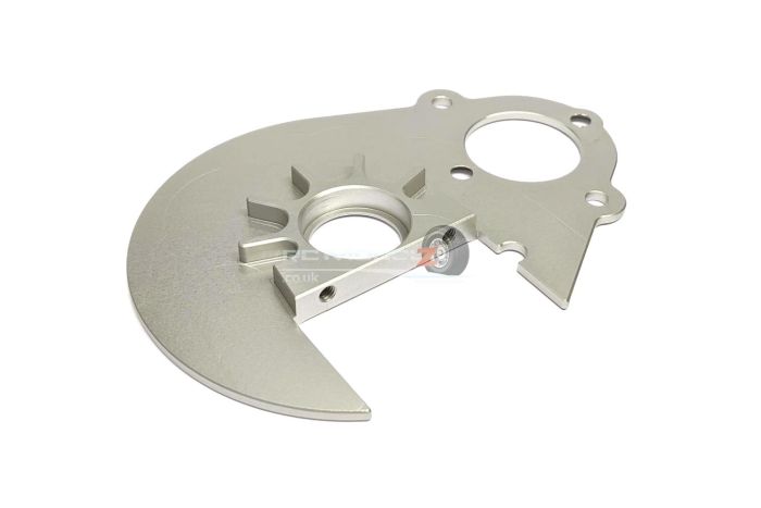Integrated Alloy Gear Plate - Silver
