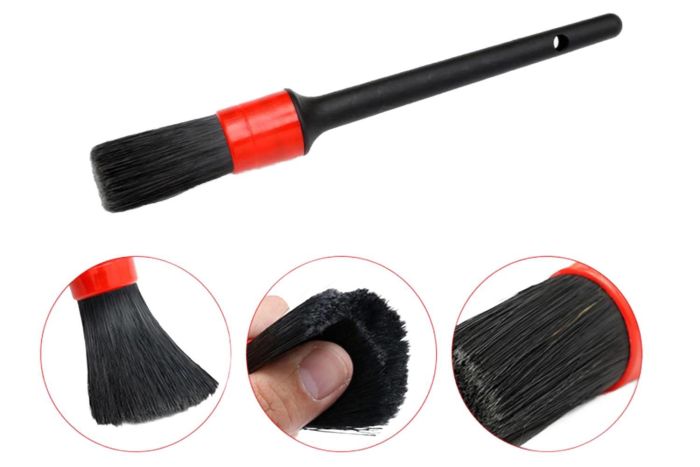 HDT RC Model Round Cleaning Brush 1pc 22.5cm
