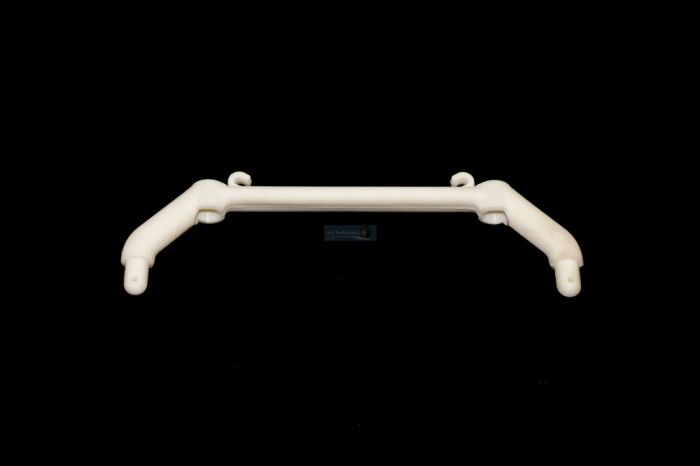 Centre Roll Bar Set 4 White