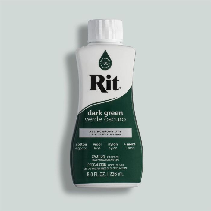 Rit Dye Liquid Dye Dark Green
