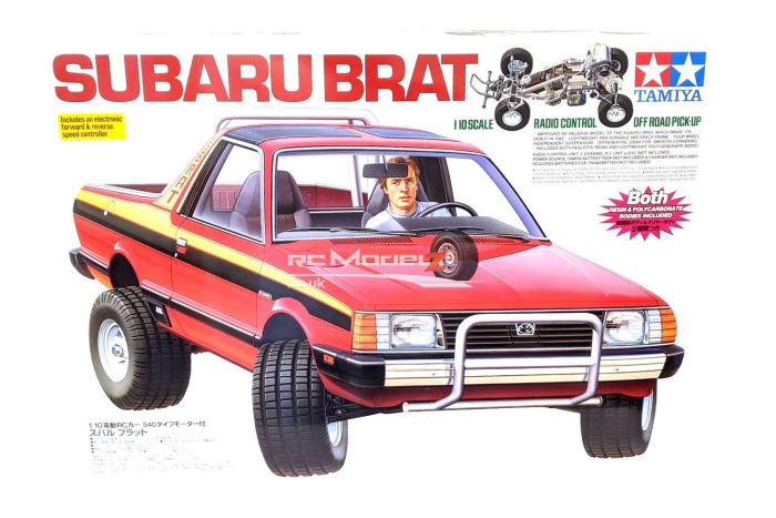 Tamiya Subaru Brat Build Kit (2 Bodies)