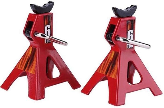 Scale 6 Ton Adjustable Height Metal Jack Stand