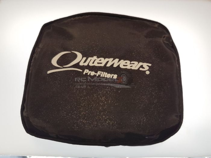 Outerwears Pre-Filter for Losi 5IVE-T, MTXL & Mini Cooper Black