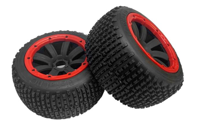 Madmax Speed Buster Wheel Rear Pair - Red