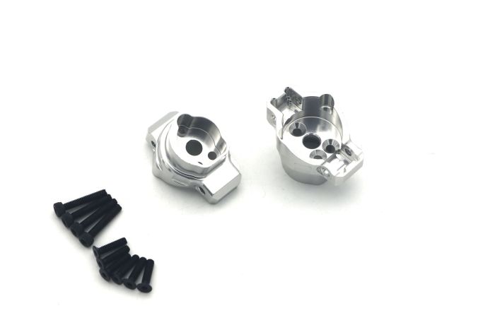 Atop RC Traxxas TRX4 Aluminium Caster Blocks (2) - Silver