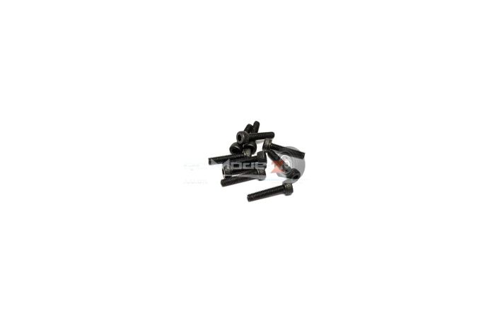 M2.5x10 Cap head screw black