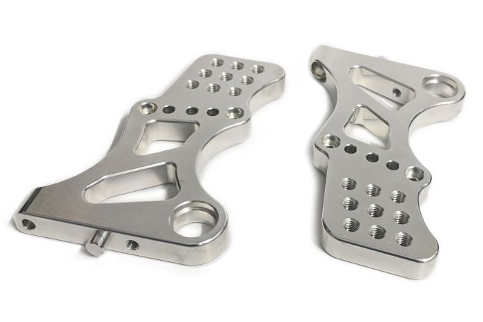 F.I.D Dragon Hammer V2 Alloy Rear Shock towers - Silver