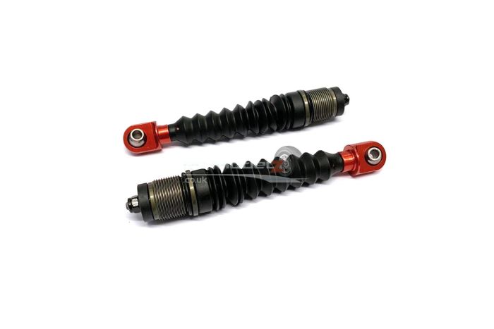 CNC 8mm Front Suspension Piston Pair - Red