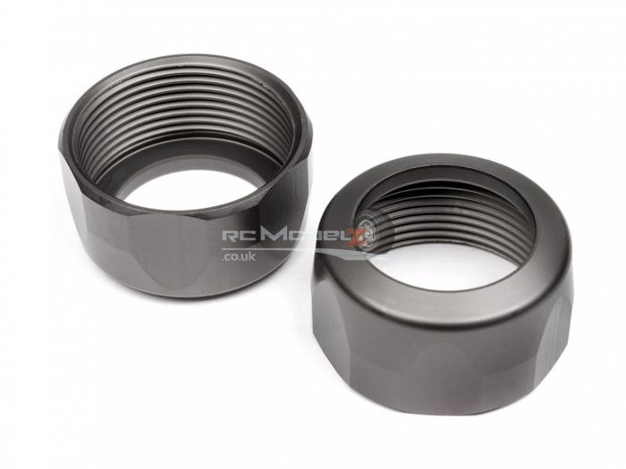 HPI Baja Shock Cap 20X12Mm (Gunmetal (2/Pcs)