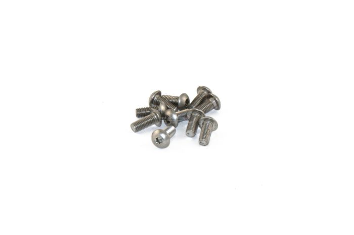Button Head Screws M5x12mm Stainless (10pcs)