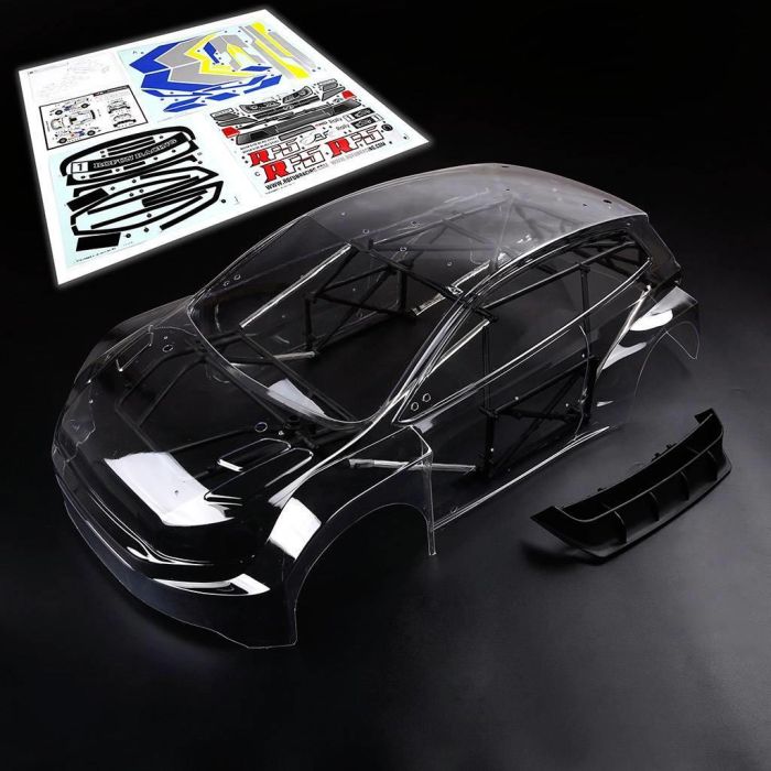 Rovan RF5 to RF5B Rally Car Conversion Kit Clear