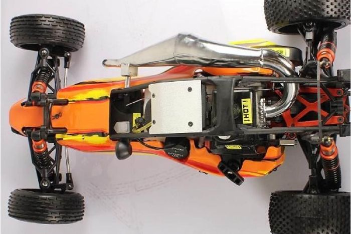 Rovan Baja Side Mount Tuned Exhaust Pipe