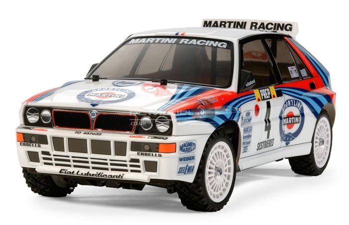 Tamiya Lancia Delta Integrale (TT-02) Build Kit