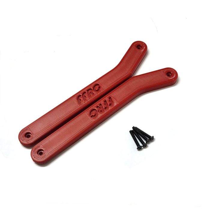 FullForce RC LOSI 5IVE-T 3.0 3D Printed ABS Roof Rails – Pair Red