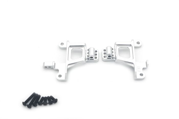 Atop RC Traxxas TRX-4 Alloy Front Shock Towers - Silver