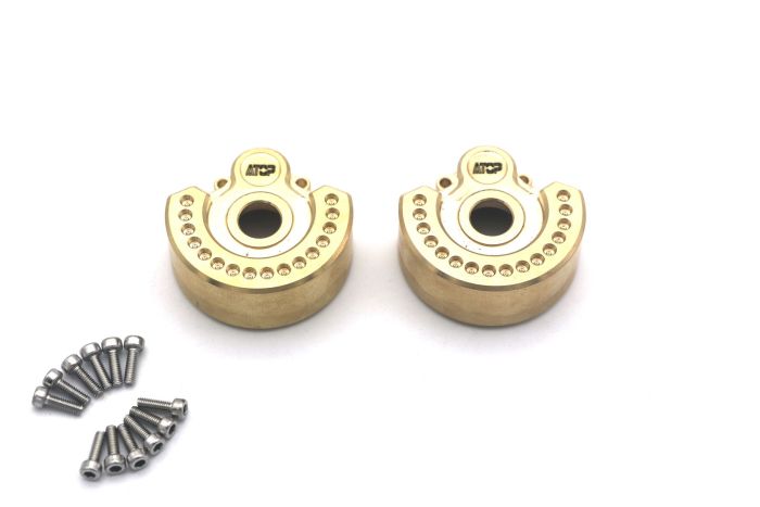 Atop RC TRX-4 Brass Steering Knuckles Covers F&R