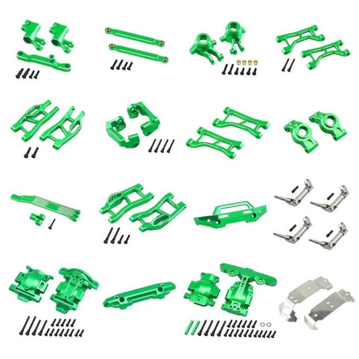 Hobby Details Alloy Upgrade Kit For TRX MINI MAXX BL-2s - Green