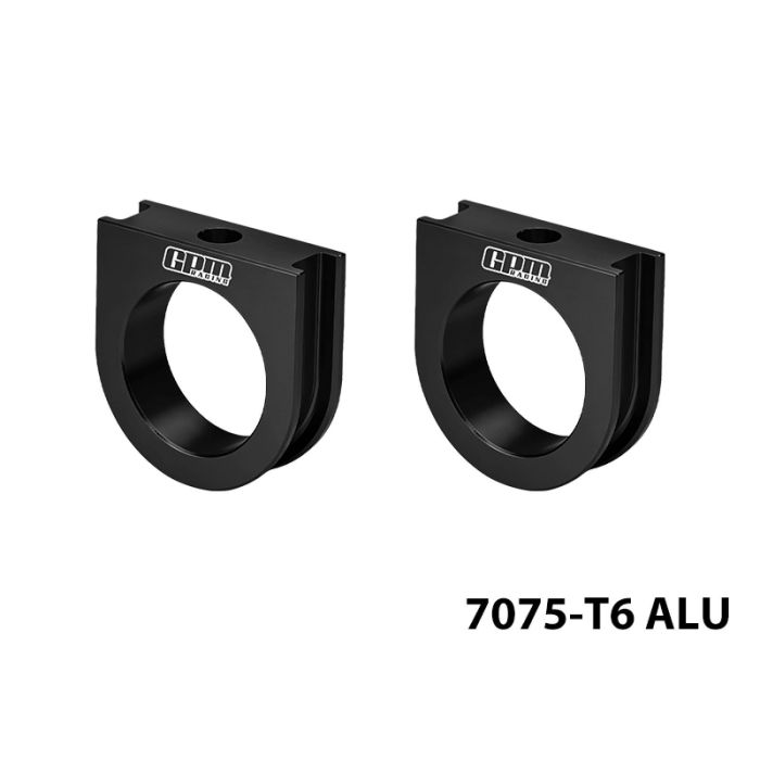 GPM Alloy 7075 Center Differential Bearing Carrier For LOSI 1/5 5IVE-TE 3.0 Black