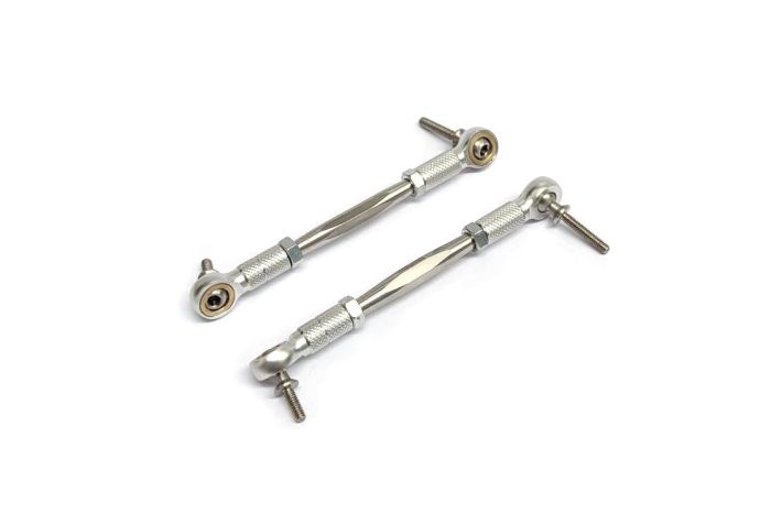 MadMax V2 Baja Turnbuckles - Pair - Silver