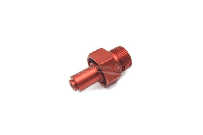 Front Hex Hub 1pc Orange/Red