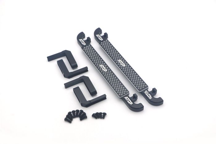 Atop RC Traxxas TRX4 Aluminium Rock sliders, left & right
