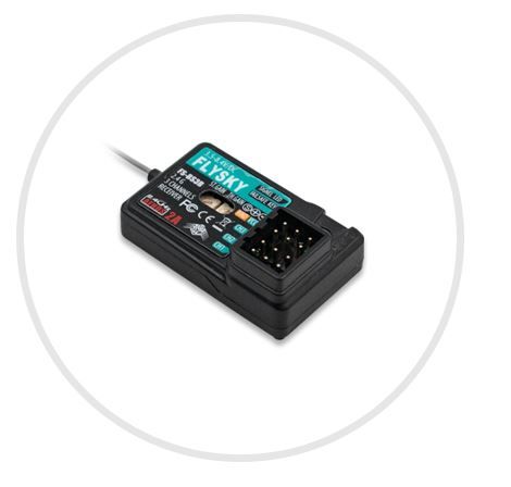 Flysky FS-BS3B 2.4G 3CH Receiver with Gyro Stabilization