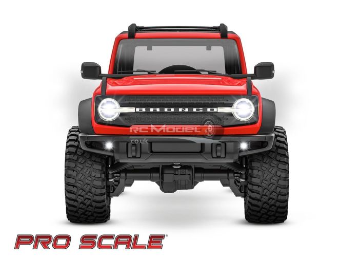 Traxxas LED Light set, front & rear, complete fits TRX4M Bronco fits 9711 body