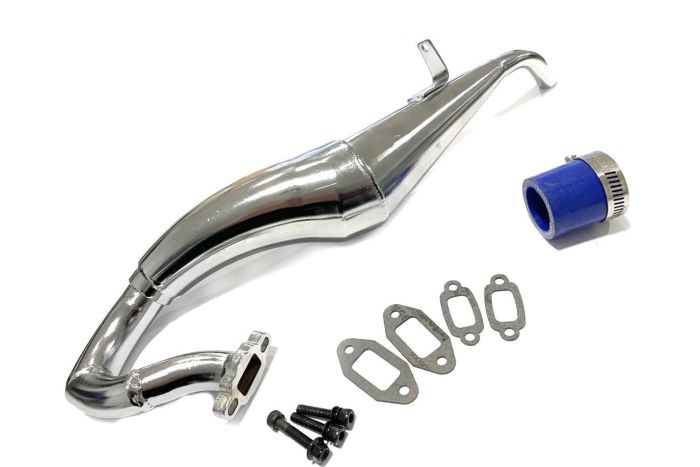 Rovan Dominator Side Pipe V2 for KM X2/5T