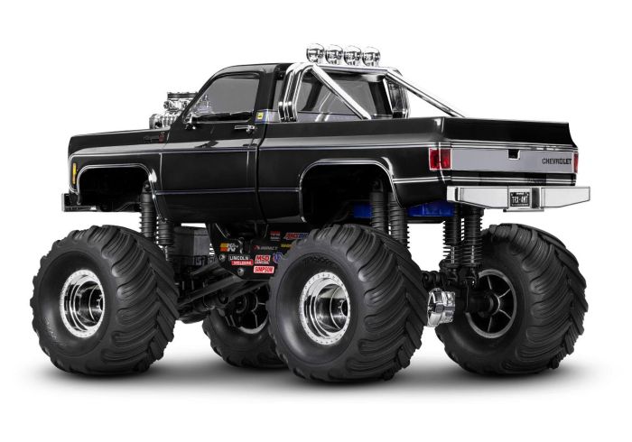 Traxxas TRX-4MT Chevrolet K10 1:18 4WD Electric Monster Truck - Black