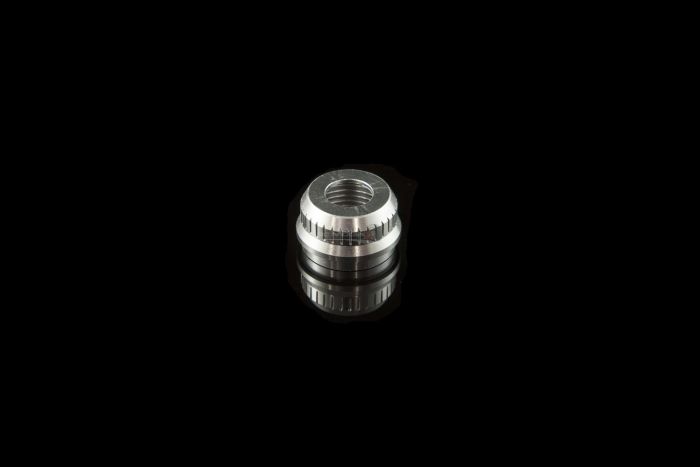 KM X2 Alloy Lower Shock Absorption Nut -  Silver